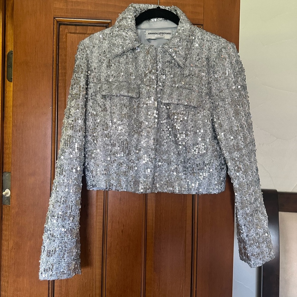 Amanda Uprichard Sequin Jacket